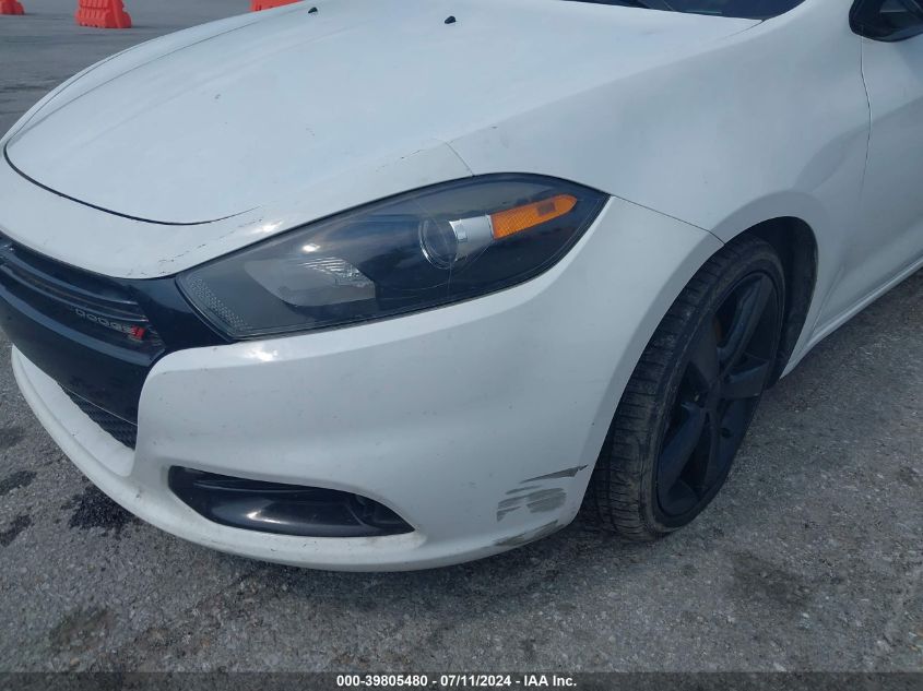 2015 Dodge Dart Sxt VIN: 1C3CDFBB8FD299617 Lot: 39805480