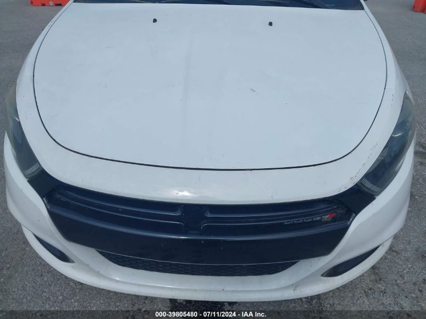 2015 Dodge Dart Sxt VIN: 1C3CDFBB8FD299617 Lot: 39805480