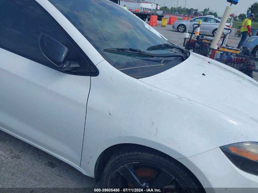 2015 Dodge Dart Sxt VIN: 1C3CDFBB8FD299617 Lot: 39805480