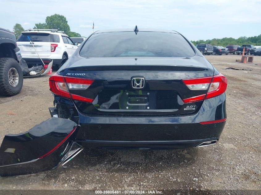 2021 Honda Accord Touring VIN: 1HGCV2F99MA010754 Lot: 39805481