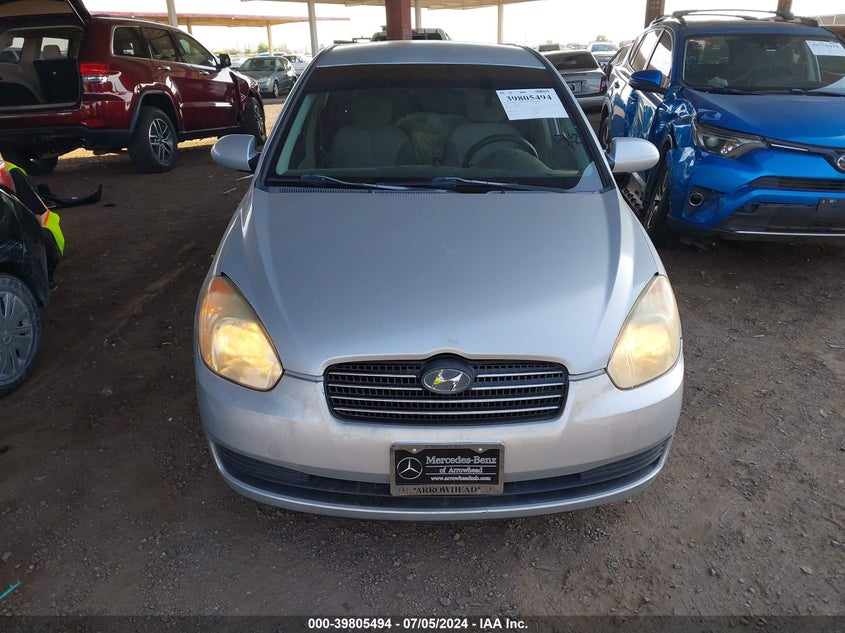 2007 Hyundai Accent Gls VIN: KMHCN46C97U117713 Lot: 39805494
