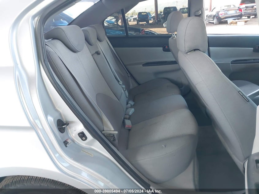 2007 Hyundai Accent Gls VIN: KMHCN46C97U117713 Lot: 39805494