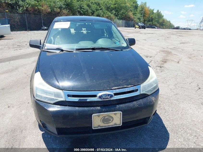 2011 Ford Focus Se VIN: 1FAHP3FN7BW123996 Lot: 39805498