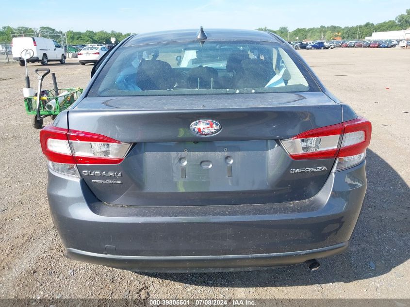 2020 Subaru Impreza Premium VIN: 4S3GKAD64L3607325 Lot: 39805501