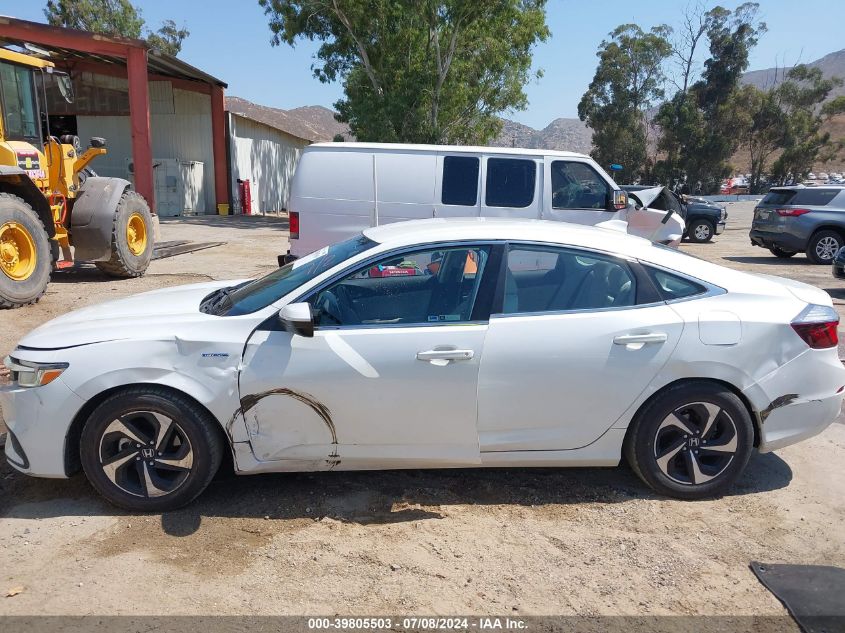 2021 HONDA INSIGHT EX - 19XZE4F52ME000193