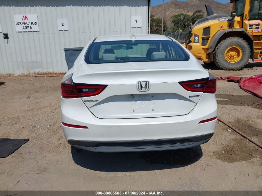 2021 HONDA INSIGHT EX - 19XZE4F52ME000193