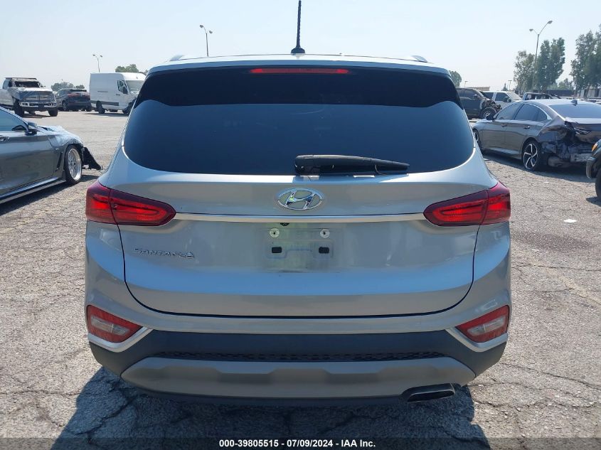 2020 Hyundai Santa Fe Se VIN: 5NMS23AD2LH219195 Lot: 39805515