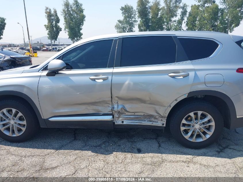 2020 Hyundai Santa Fe Se VIN: 5NMS23AD2LH219195 Lot: 39805515