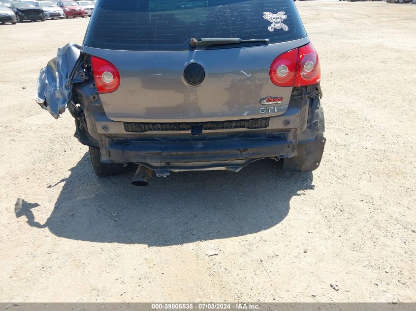 2006 Volkswagen Gti 2-Door VIN: WVWFV71K86W195100 Lot: 39805535