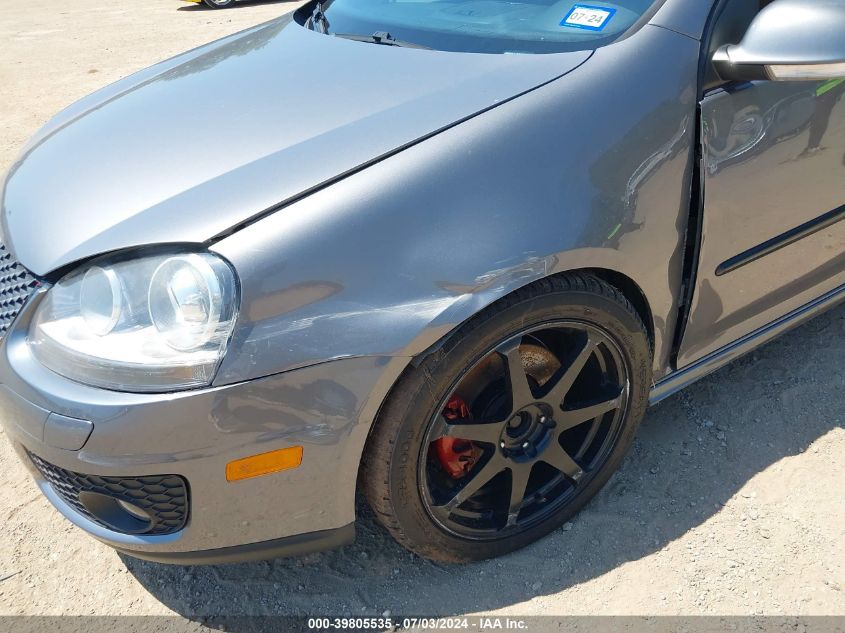 2006 Volkswagen Gti 2-Door VIN: WVWFV71K86W195100 Lot: 39805535