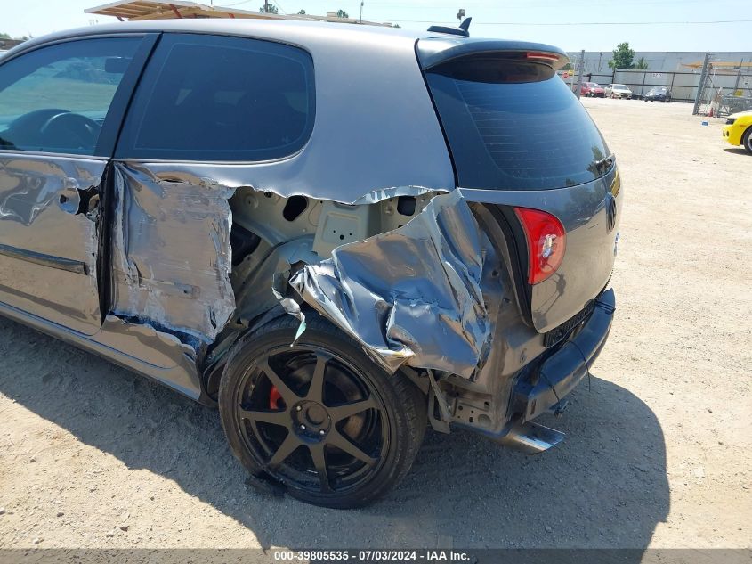 2006 Volkswagen Gti 2-Door VIN: WVWFV71K86W195100 Lot: 39805535