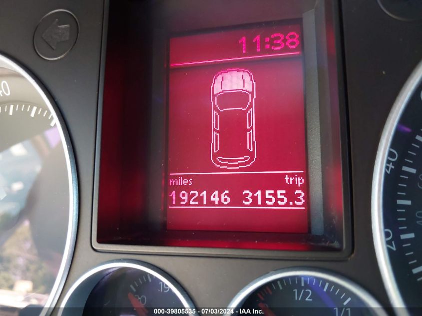 2006 Volkswagen Gti 2-Door VIN: WVWFV71K86W195100 Lot: 39805535