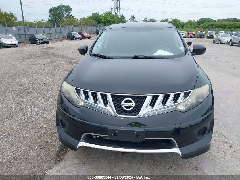 2009 Nissan Murano S/Sl VIN: JN8AZ18U89W013309 Lot: 39805544