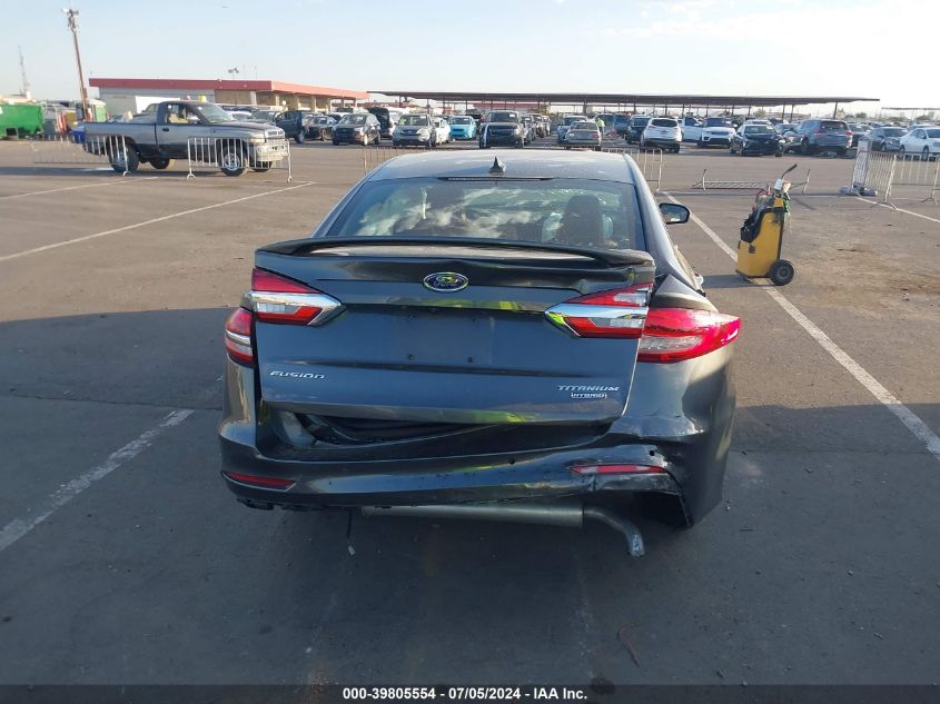 2020 FORD FUSION HYBRID TITANIUM - 3FA6P0RU5LR207845