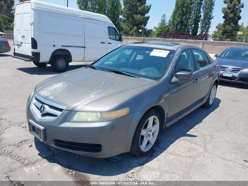 2004 Acura Tl VIN: 19UUA66244A027374 Lot: 39805559