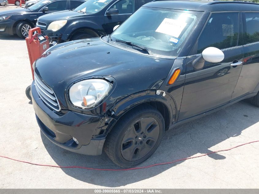 2012 Mini Cooper Countryman VIN: WMWZB3C5XCWM04545 Lot: 39805565