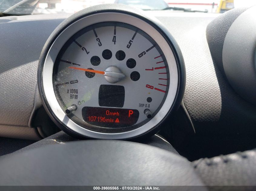 2012 Mini Cooper Countryman VIN: WMWZB3C5XCWM04545 Lot: 39805565