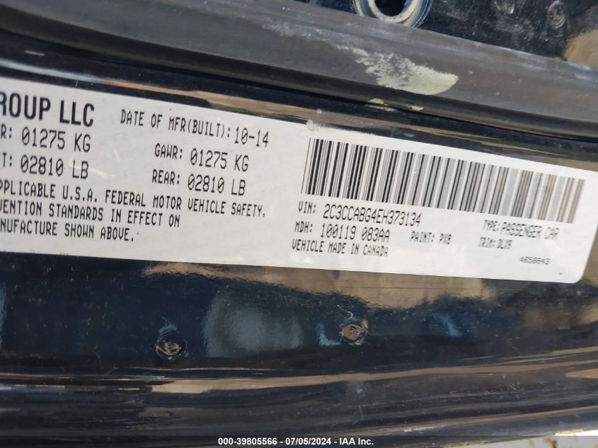 2C3CCABG4EH373134 2014 Chrysler 300 S