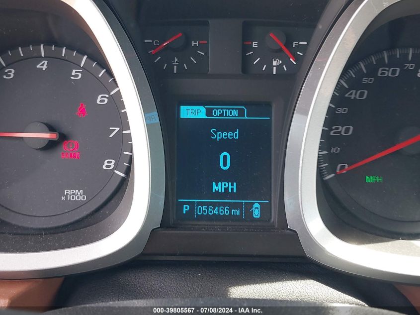 2016 Chevrolet Equinox Ltz VIN: 2GNALDEK9G6352306 Lot: 39805567