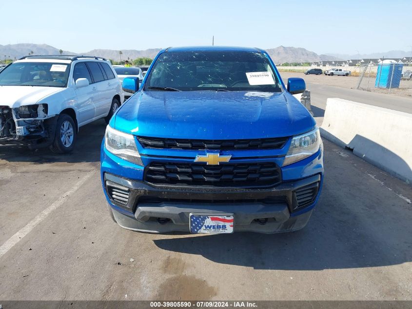 2021 Chevrolet Colorado VIN: 1GCGTBEN5M1151700 Lot: 39805590