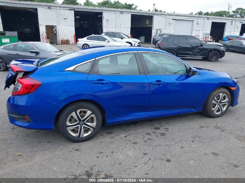 2018 Honda Civic Lx VIN: 2HGFC2F58JH566230 Lot: 39805605