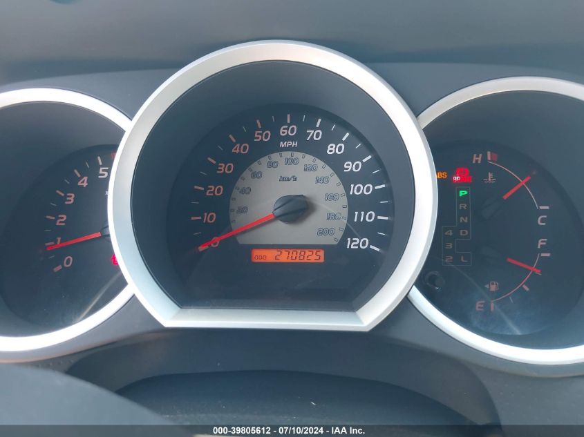 2010 Toyota Tacoma Prerunner V6 VIN: 5TETU4GN2AZ744114 Lot: 39805612