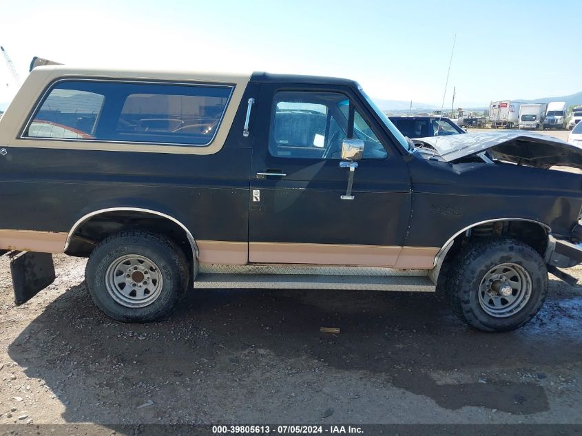 1989 Ford Bronco U100 VIN: 1FMEU15N3KLA52675 Lot: 39805613