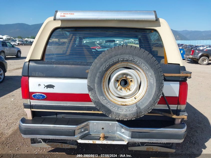 1989 Ford Bronco U100 VIN: 1FMEU15N3KLA52675 Lot: 39805613