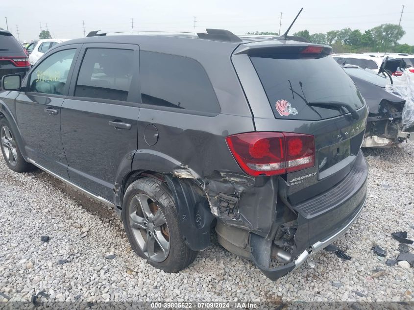 2017 Dodge Journey Crossroad Plus Awd VIN: 3C4PDDGG7HT578222 Lot: 39805622