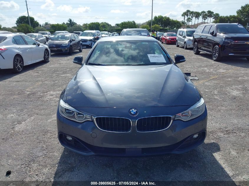 2015 BMW 435I xDrive VIN: WBA3T7C57F5A36834 Lot: 39805625