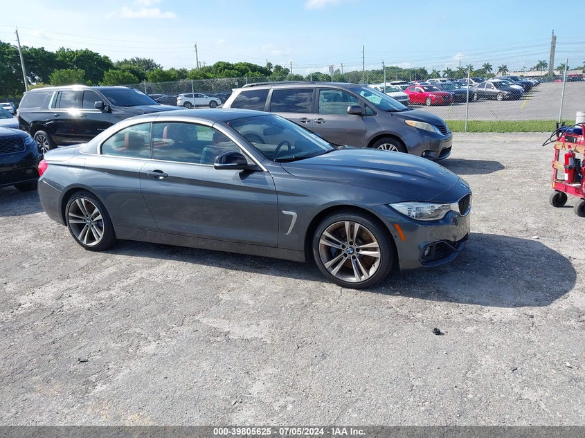 2015 BMW 435I xDrive VIN: WBA3T7C57F5A36834 Lot: 39805625