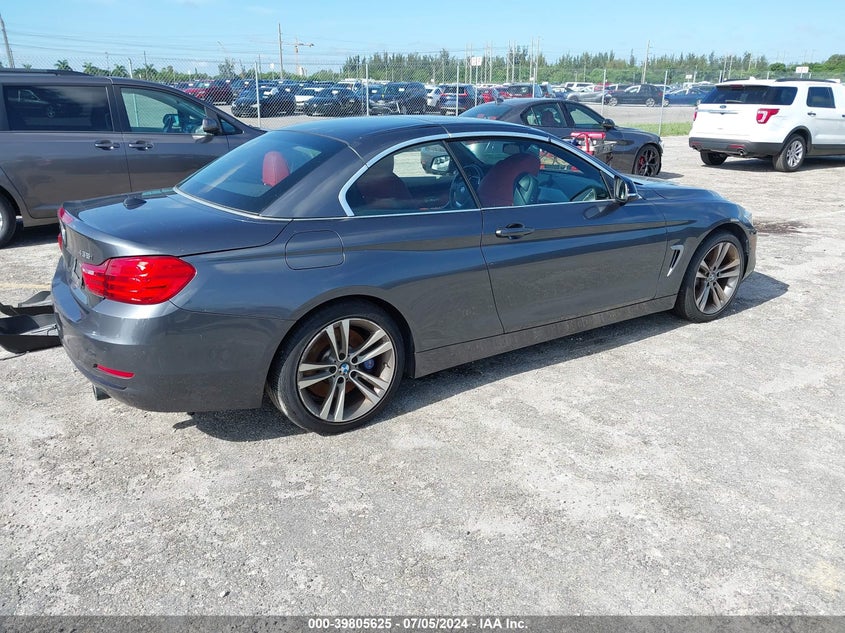 2015 BMW 435I xDrive VIN: WBA3T7C57F5A36834 Lot: 39805625
