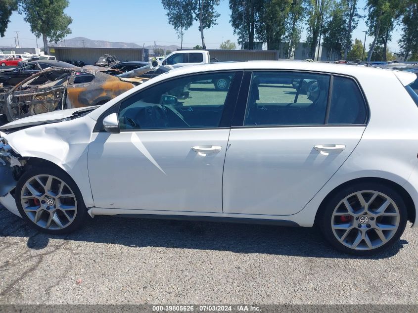 2013 Volkswagen Gti Drivers Edition VIN: WVWHD7AJ0DW140947 Lot: 39805626