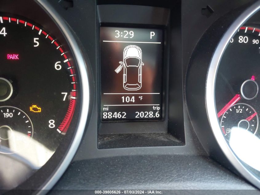 2013 Volkswagen Gti Drivers Edition VIN: WVWHD7AJ0DW140947 Lot: 39805626