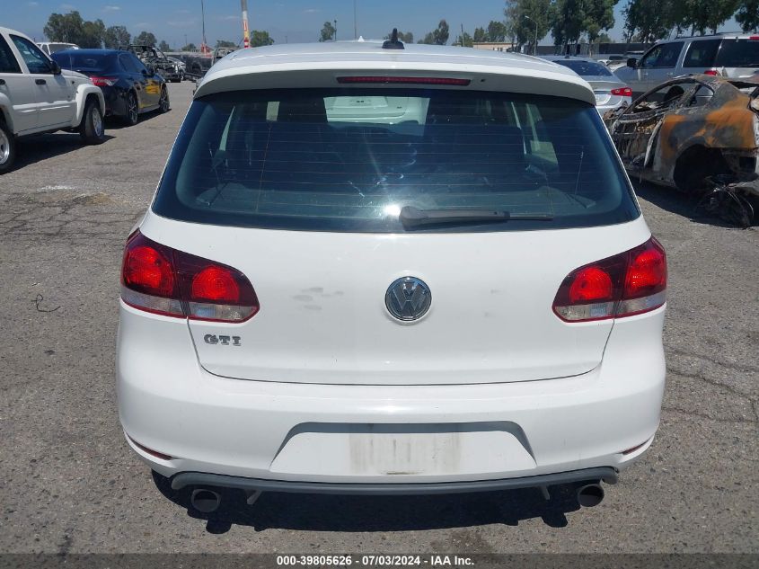 2013 Volkswagen Gti Drivers Edition VIN: WVWHD7AJ0DW140947 Lot: 39805626