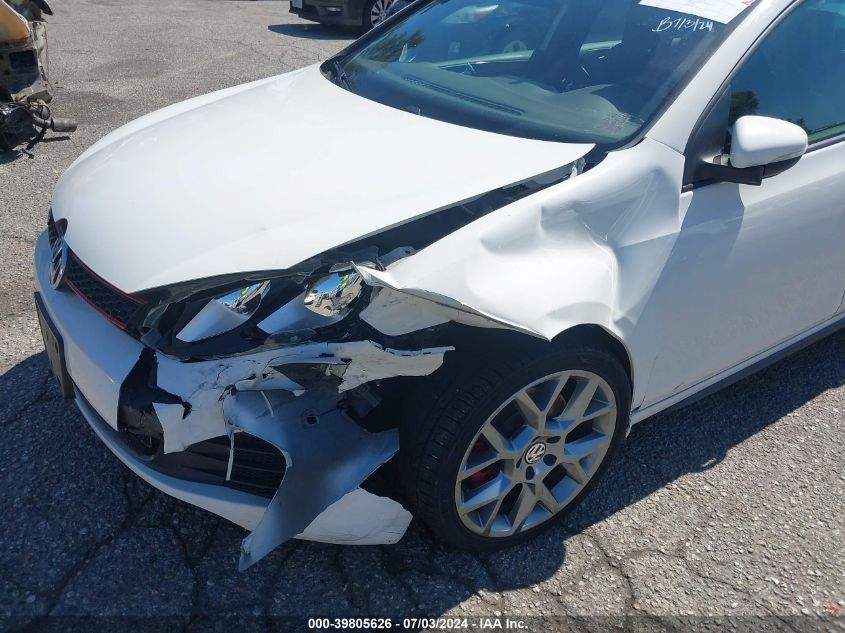 2013 Volkswagen Gti Drivers Edition VIN: WVWHD7AJ0DW140947 Lot: 39805626