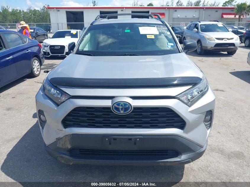 2020 Toyota Rav4 Hybrid Le VIN: 2T3LWRFV8LW079906 Lot: 39805632