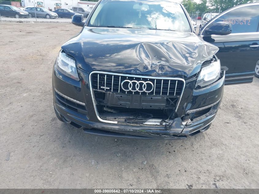 2015 Audi Q7 3.0T Premium VIN: WA1LGAFE7FD020095 Lot: 39805642