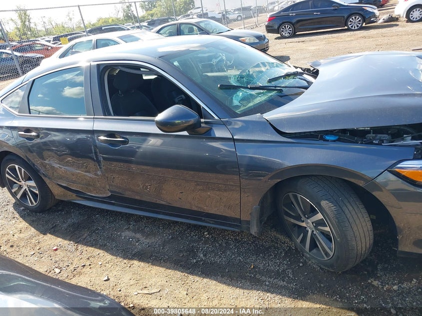 VIN 19XFL2H59PE021136 2023 HONDA CIVIC LX