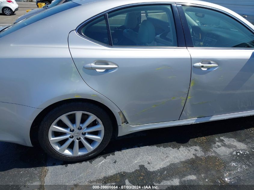 2010 Lexus Is 250 VIN: JTHBF5C22A5119060 Lot: 39805664