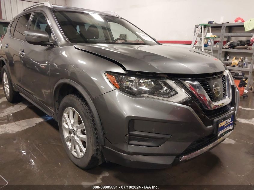 2017 Nissan Rogue Sv VIN: JN8AT2MV5HW282226 Lot: 39805691