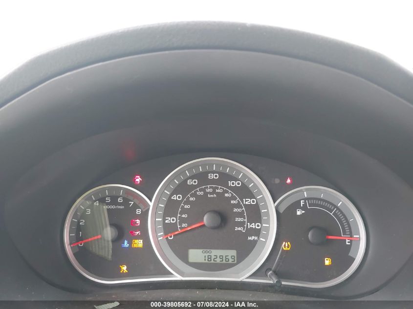 2010 Subaru Impreza Outback Sport VIN: JF1GH6D63AG825425 Lot: 39805692