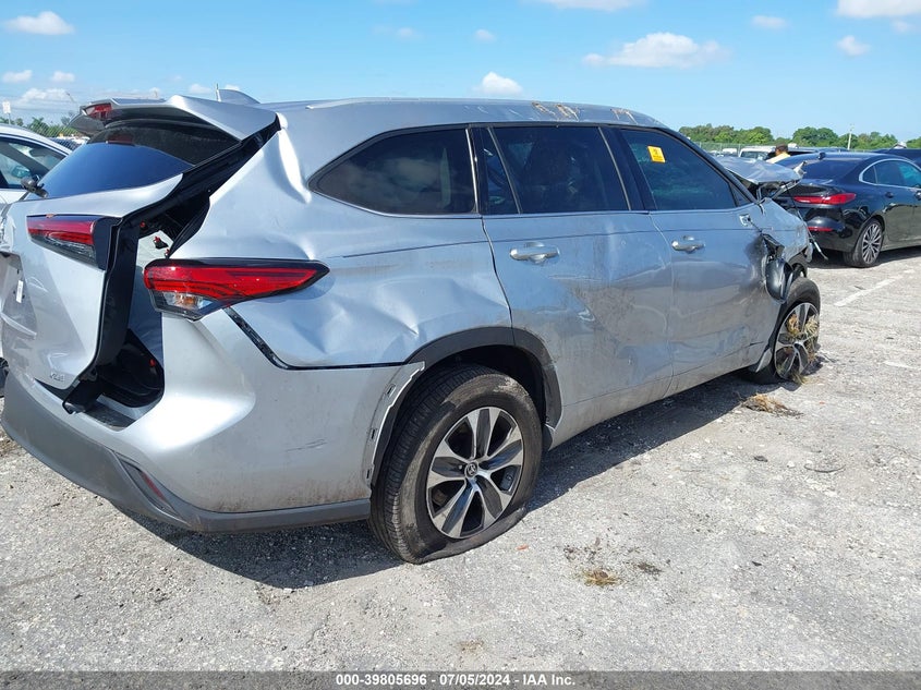 2022 TOYOTA HIGHLANDER XLE - 5TDGZRAH0NS541664
