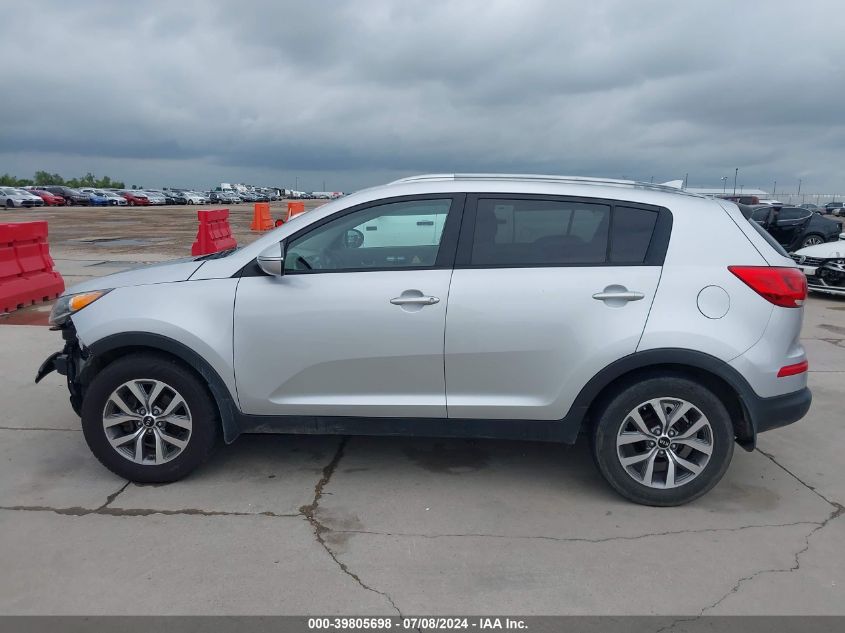 2014 Kia Sportage Lx VIN: KNDPB3AC9E7570788 Lot: 39805698