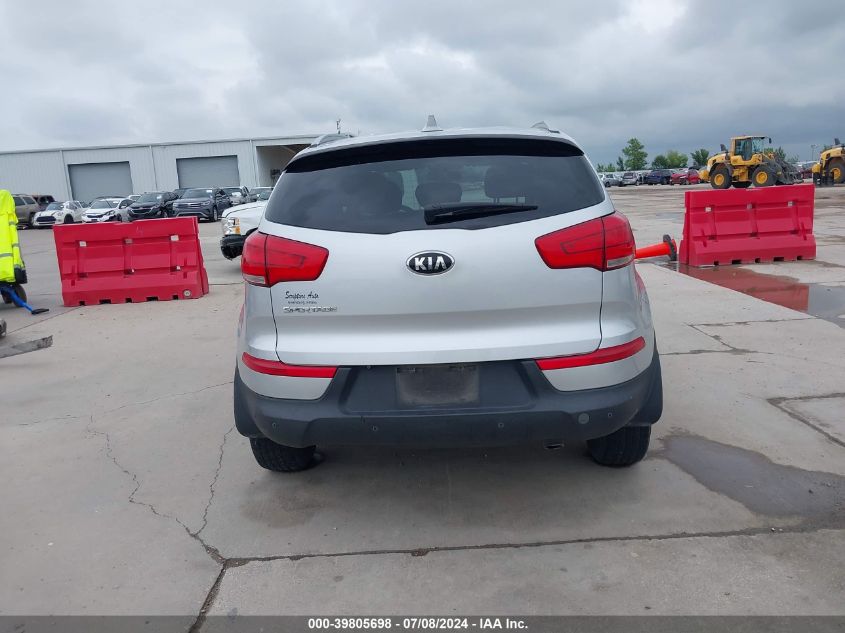 2014 Kia Sportage Lx VIN: KNDPB3AC9E7570788 Lot: 39805698