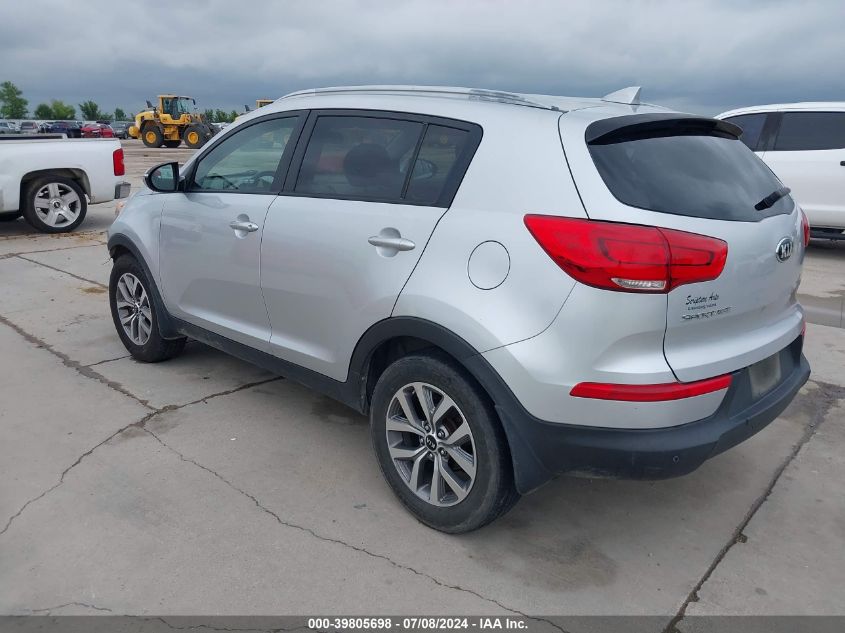 2014 Kia Sportage Lx VIN: KNDPB3AC9E7570788 Lot: 39805698