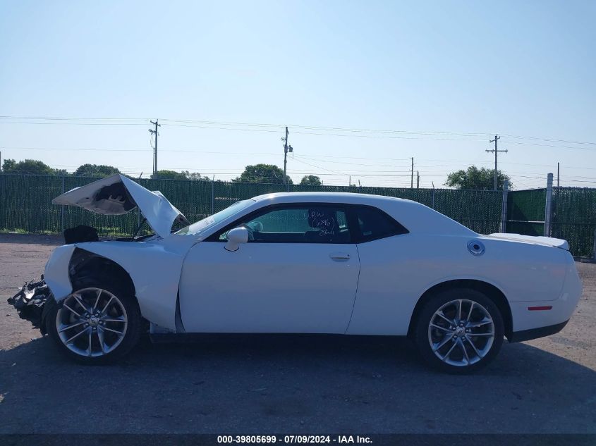 2022 Dodge Challenger Gt Awd VIN: 2C3CDZKG9NH219191 Lot: 39805699