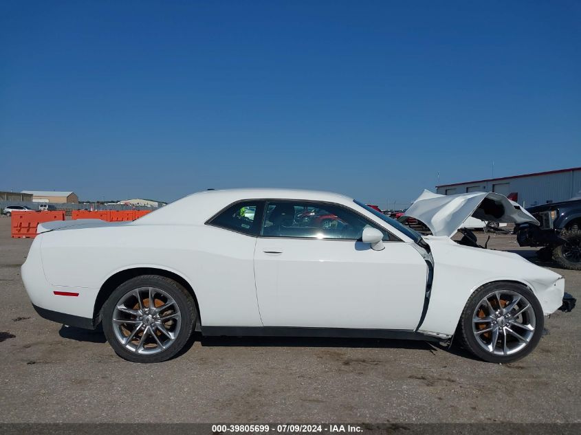 2022 Dodge Challenger Gt Awd VIN: 2C3CDZKG9NH219191 Lot: 39805699