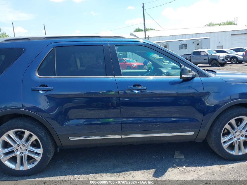 2016 Ford Explorer Xlt VIN: 1FM5K8D80GGB83475 Lot: 39805705