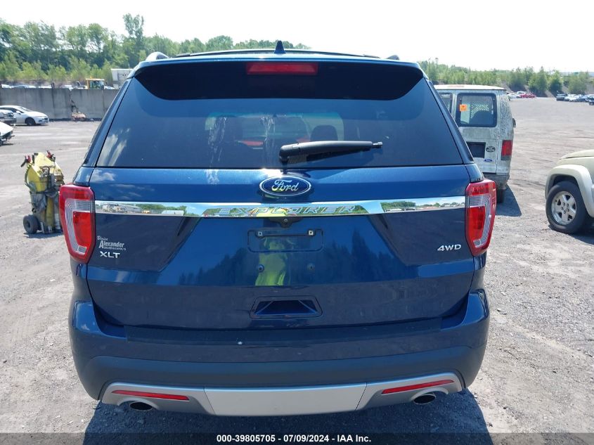 2016 Ford Explorer Xlt VIN: 1FM5K8D80GGB83475 Lot: 39805705
